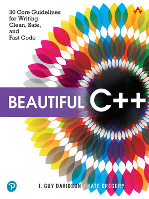 cover image of Beautiful C++